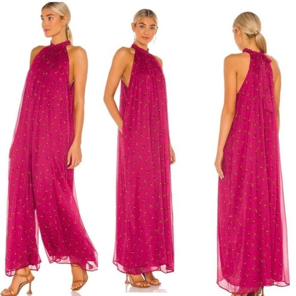 Free People The Edge of Love Jumpsuit size M NWOT - Picture 1 of 9